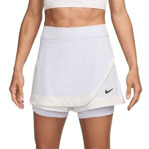 Nike Womens/Ladies Mini Open Regular Tennis Skort / Gray/White